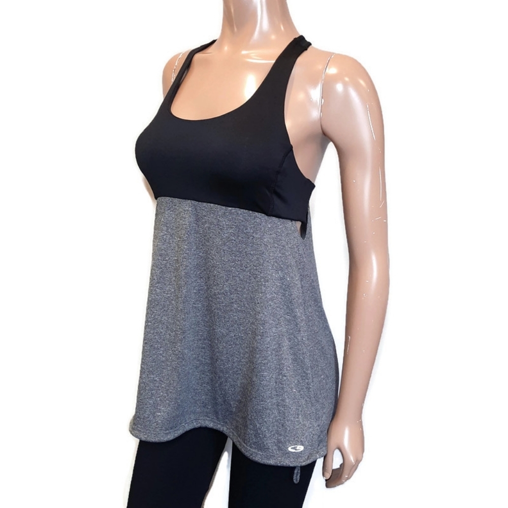 CHAMPION Racerback A-Line Sporty Athletic Tank Top Womens Size Small